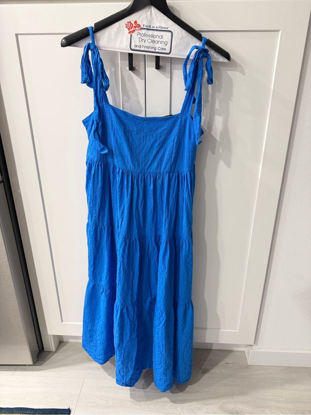 Liv Los Angeles Blue Tied Dress